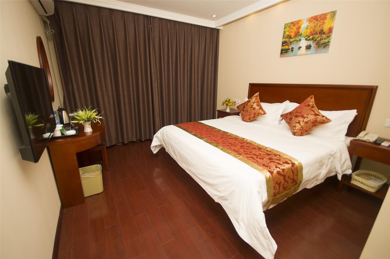 Greentree Inn Anhui Wuhu Zhongshan Road Pedestrian Street Express Hotel Ngoại thất bức ảnh